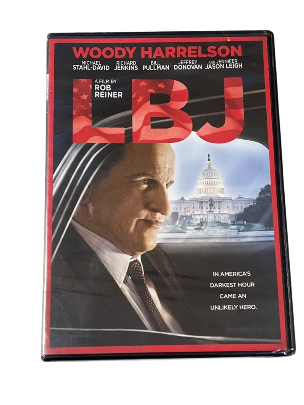 LBJ DVD Woody Harrelson Political Drama Biography Movie Sealed